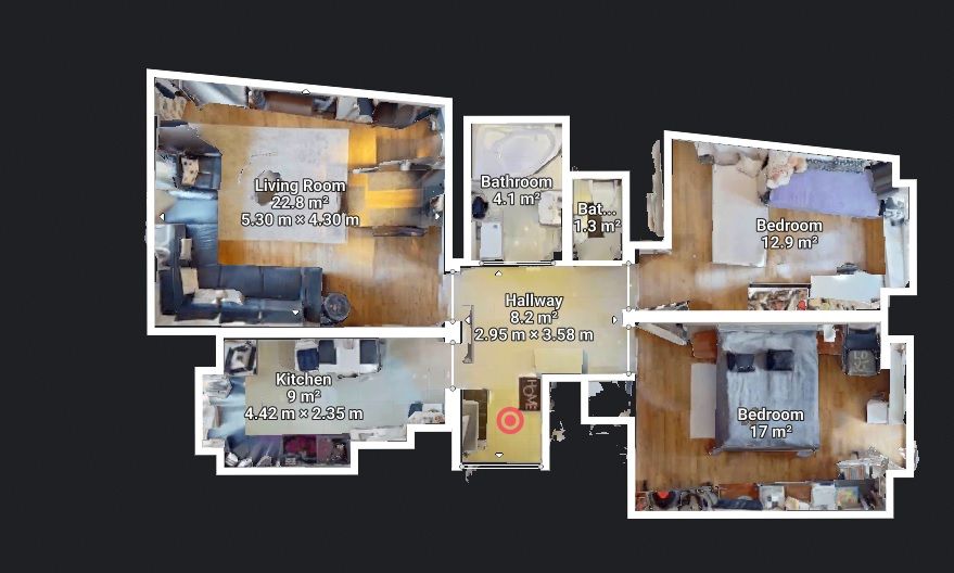 Elegant 3-room apartment in the city center - Apartment - Sale - Radom, Śródmieście
